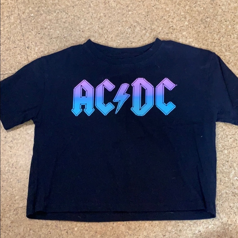 AC/DC graphic top